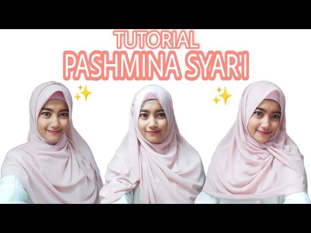 5 PASHMINA SHAR'I HIJAB TUTORIALS CLOSE THE CHEST