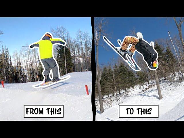 How To Get Better At Park Skiing!