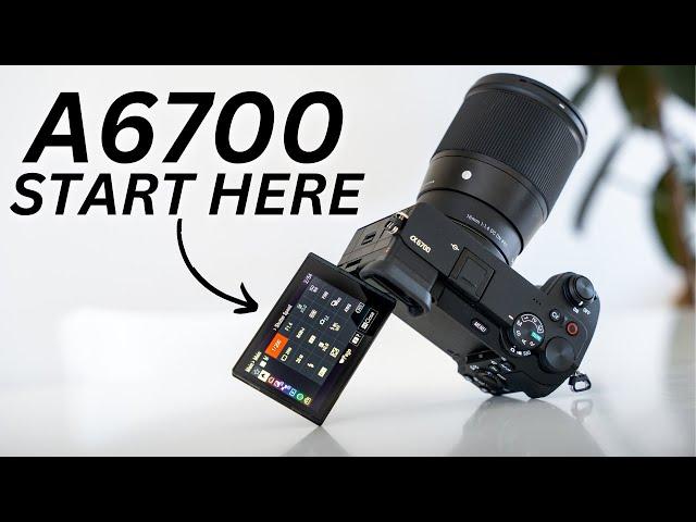 SONY A6700 | Best Settings for Photography (Pt.1)