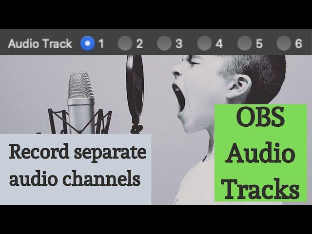 Audio Tracks in OBS What are they for?