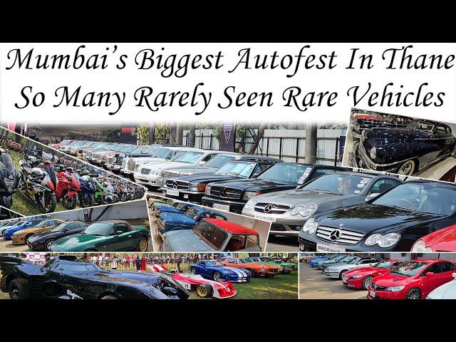 Raymond Autofest 2025 In Thane|Hundreds Of Vintage & Classic Cars & Bikes On Display