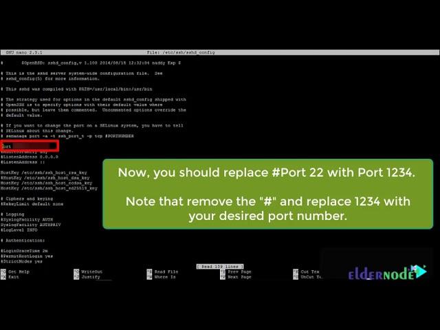 Tutorial Change SSH Port on CentOS 7 , 8 and 9