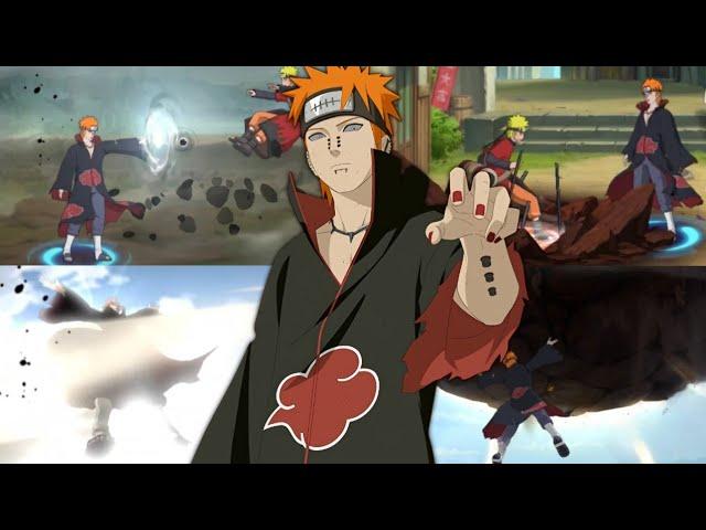 Pain (Hundred Battle) Complete Moveset | Naruto Mobile