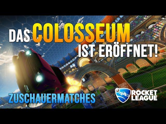 DAS COLOSSEUM IST ERÖFFNET | Wir spielen gegen unsere Zuschauer! | Lustige Momente in Rocket League