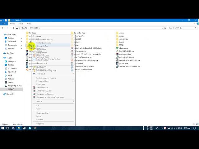 Can't rename some files or folders in HDD using caddybay | Windows 10 Fall Creators Update