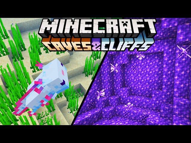 Minecraft 1.17 Cave Update große Zusammenfassung! - Alle neuen Features!