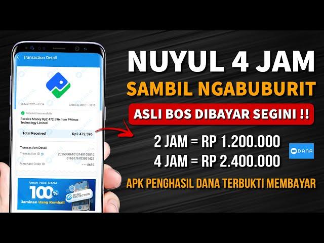 APLIKASI  PENGHASIL DANA 2025 TERBUKTI MEMBAYAR - CARA MENGHASILKAN UANG DARI INTERNET