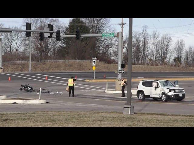 Police investigate a deadly crash involving a motorcyclist in Springfield, Mo.