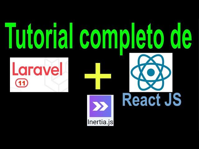 Laravel 11 Reacjt js, Tutorial