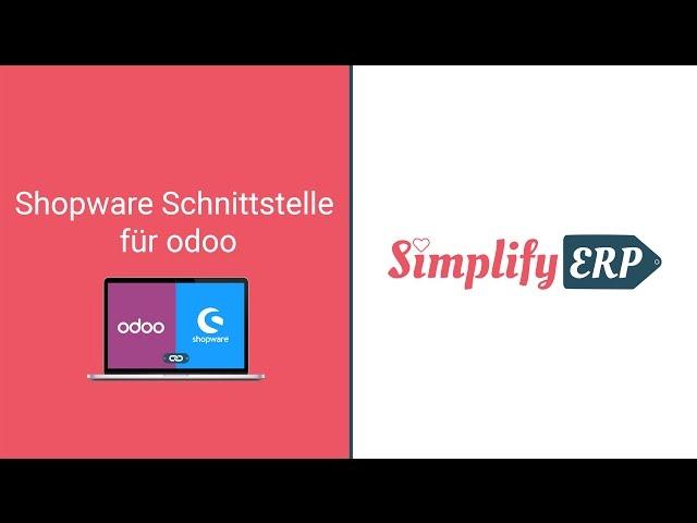 Shopware Schnittstelle für odoo | Multichannel E-Commerce Connector