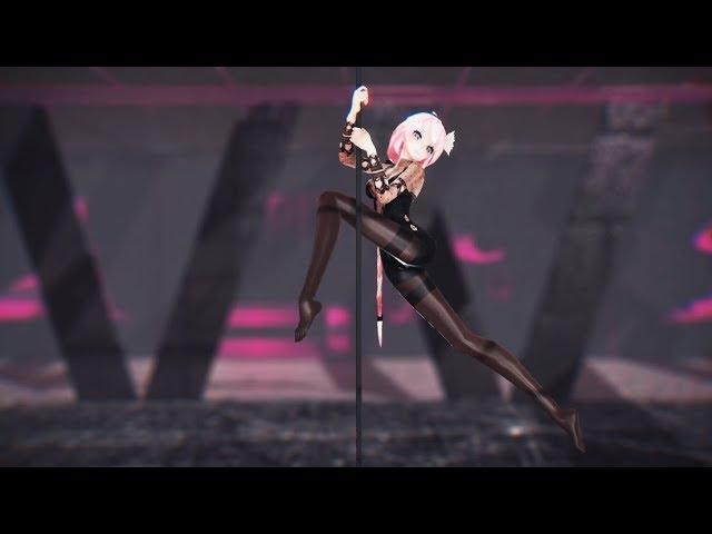 【MMD】Sexy Queen Luka Excellent Pole Dance