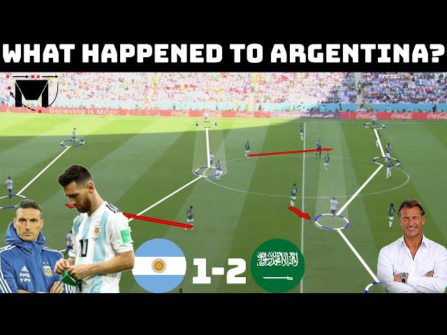 Tactical Analysis : Argentina 1-2 Saudi Arabia | What went wrong? |