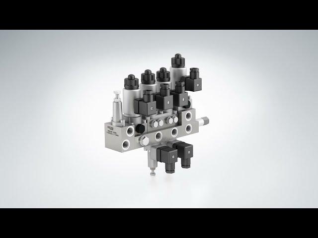 Easy change of solenoid for directional seated valve from HAWE Hydraulik