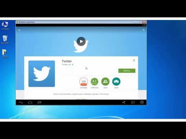 Twitter App for Windows 7/8.1/10 PC Download