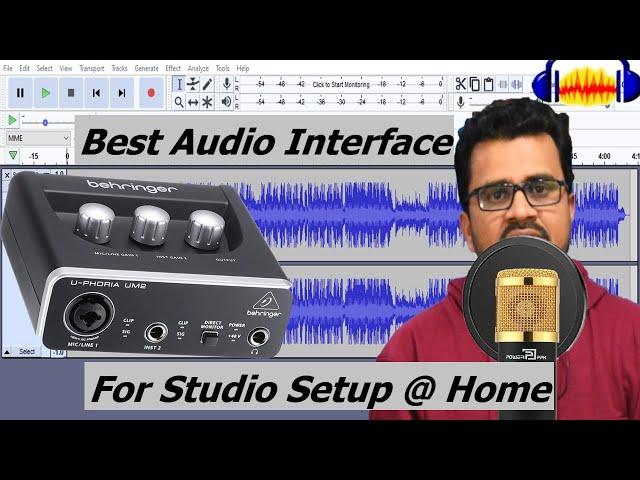 Home Studio Setup | Behringer UM2 Audio Interface | Mobile Studio Setup