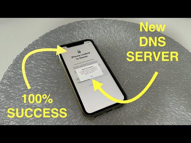 APPLE DNS SERVER UNLOCK 2024! Remove Every iCloud activation lock iPhone/iPad without owner Apple ID