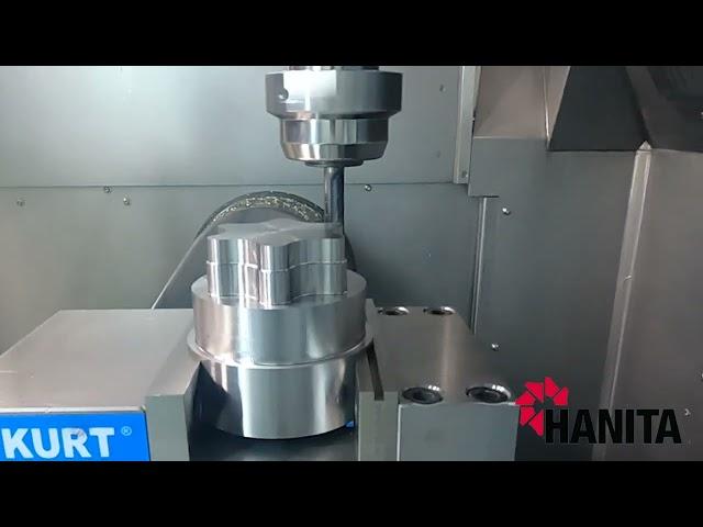 Ripping Chips with Hanita's VariMill Chip Splitters End Mill