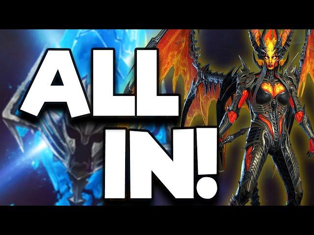 ALL IN FOR SICIA FLAMETONGUE | 10X CHANCE SHARD PULLS! | RAID SHADOW LEGENDS