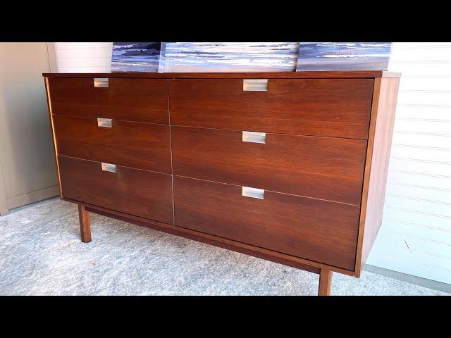 MCM Furniture Flip with Restor a Finish Walnut - $350+ profit in ONE DAY!