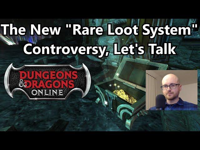 The New "Rare Loot System" Controversy and Analyzing the Drop Rates