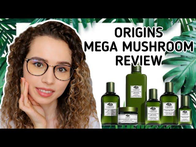 Origins Mega Mushroom Review | Cleanser, Lotion, Face Serum, Face Cream, Eye Serum