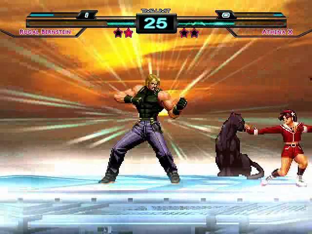 [M.U.G.E.N] Rugal Bernstein VS Asamiya Athena