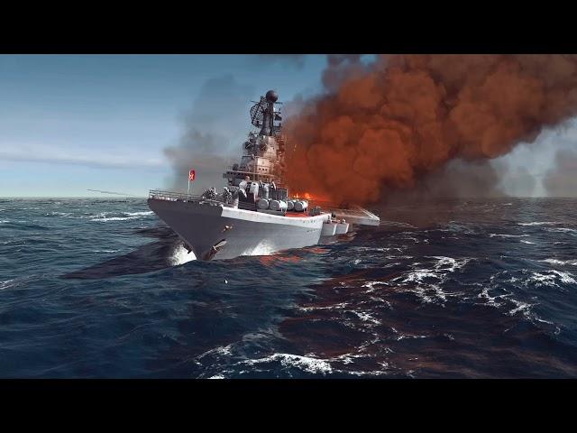 USS Iowa Vs Soviet Aircraft Carrier Kiev | Warship Battle | Cold Waters