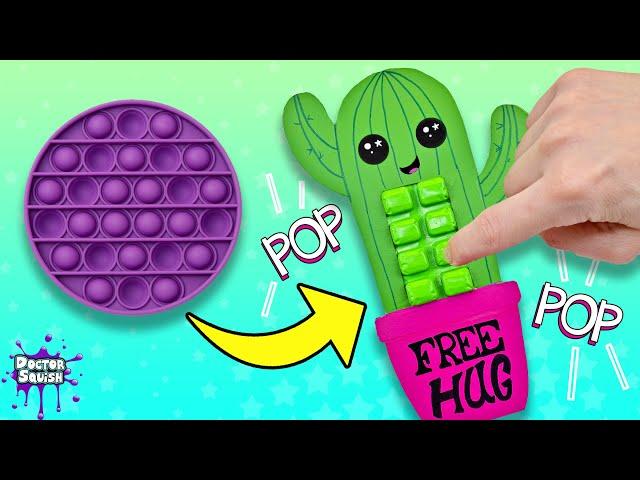 How To Make a Pop It Fidget Toy! DIY Pop It