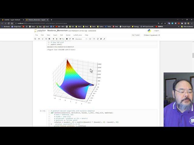 Nesterov Momentum update for Gradient Descent algorithms