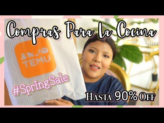 TEMU HAUL REVIEW // Nuevas Compras Para Mi Cocina // Compras De Primavera  En Temu Online // Nelu