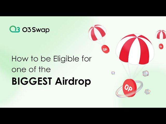 o3 swap airdrop. Worth $4000