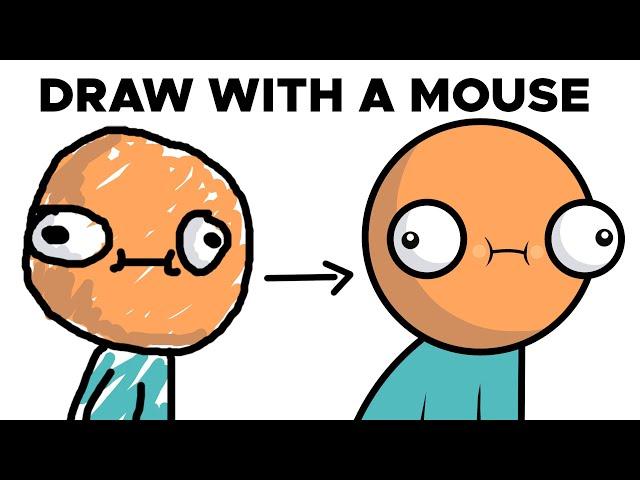 How to Draw with a Mouse - Krita Digital Art Tips & Tricks Tutorial for Beginners | TutsByKai