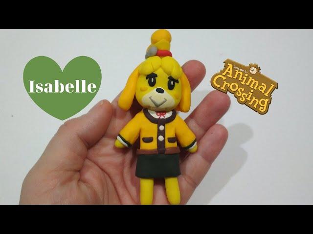 Animal Crossing Isabelle | How to make a simple clay figure | Clay art - Vicky25Crafts