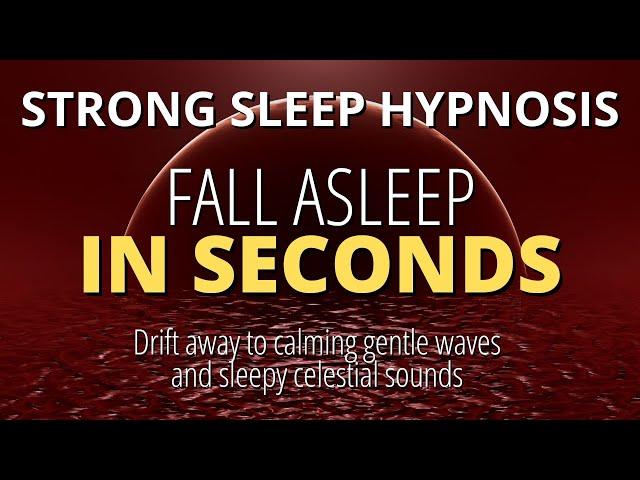 (Strong) Deep Sleep Hypnosis to Fall Asleep Fast | Dark Screen Experience