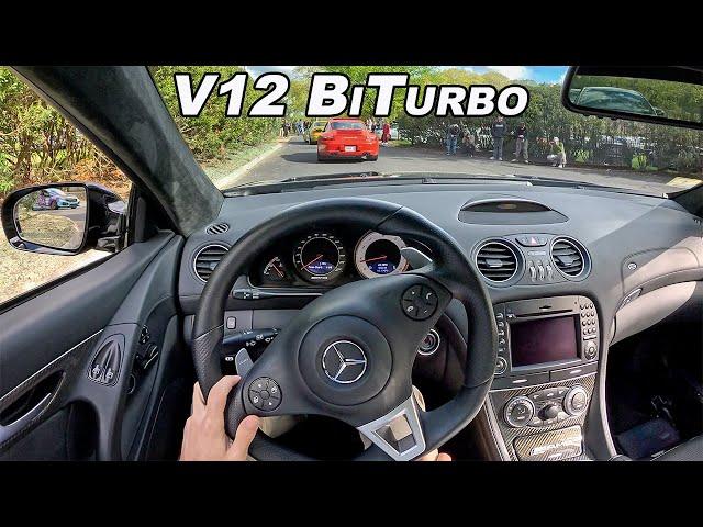 I Drove The SL65 AMG Black Series to My Favorite Cars and Coffee - (POV Therapy)