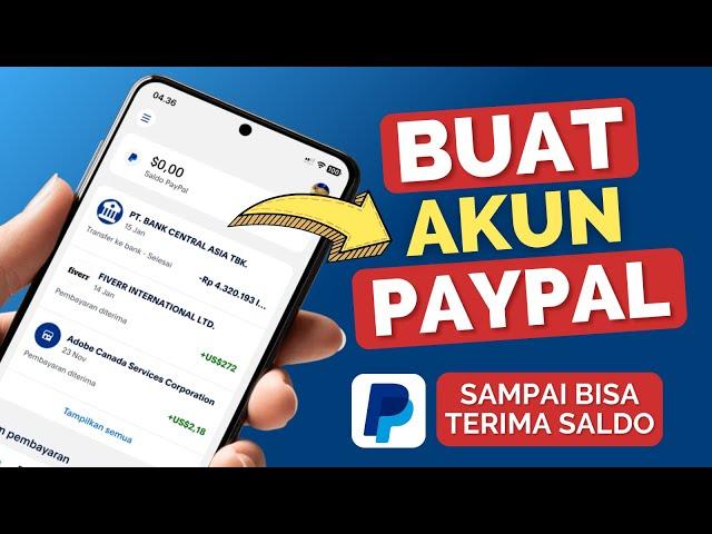 Cara Membuat Akun Paypal | Cara Daftar Paypal