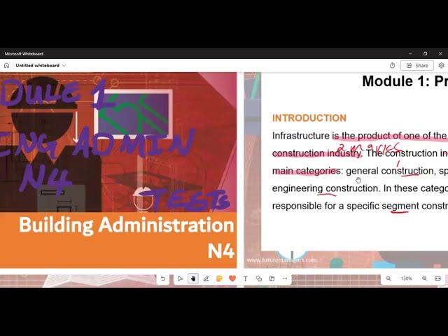 Building Administration N4 Module 1 Professional consultants