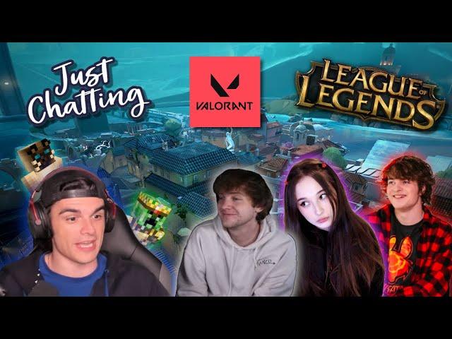 League of Legends with Valorant later FT TUBBO, TINA, PUNZ, & More! - Foolish VODS