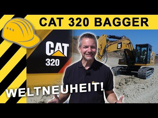 Bester Bagger ? Neue Caterpillar Bagger CAT 320 & 323 | Infos, Details & Hands on | Bauforum24