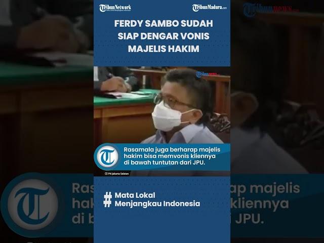 Terdakwa Ferdy Sambo Sudah Siap Dengar Vonis Hakim, Penasihat Hukum Minta Masyarakat Siapkan Mental