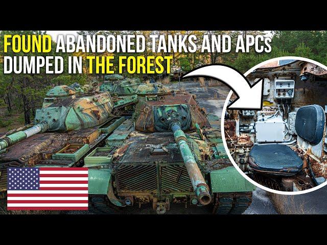 Found  ABANDONED TANKS dumped in the forest | URBEX