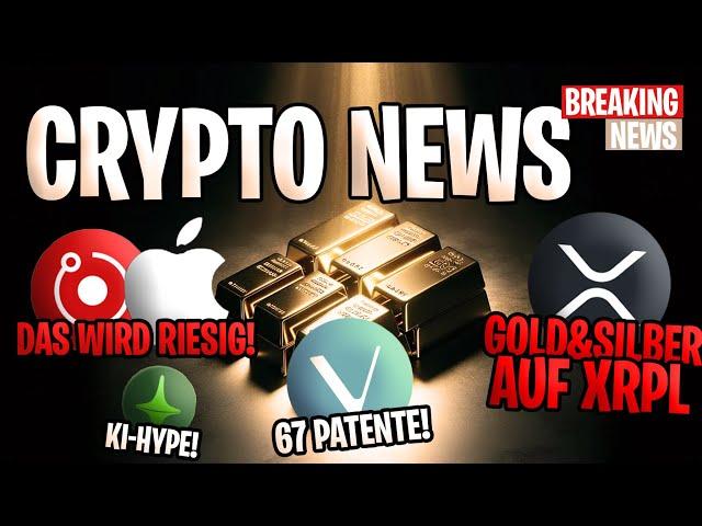  Crypto News: XRP Ledger führt tokenisiertes Gold & Silber ein! Cardano & VeChain's bahnbrechend 