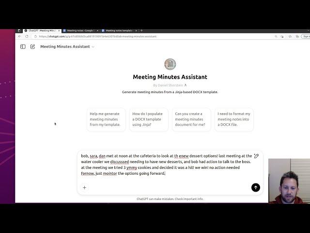 [108]  AI + Templates = Perfect Meeting Minutes Every Time!