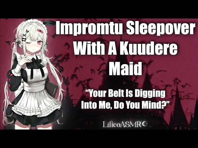 ASMR Impromptu Sleepover With Kuudere Maid (F4M)  British Accent | Lilico ASMR | Audio Roleplay