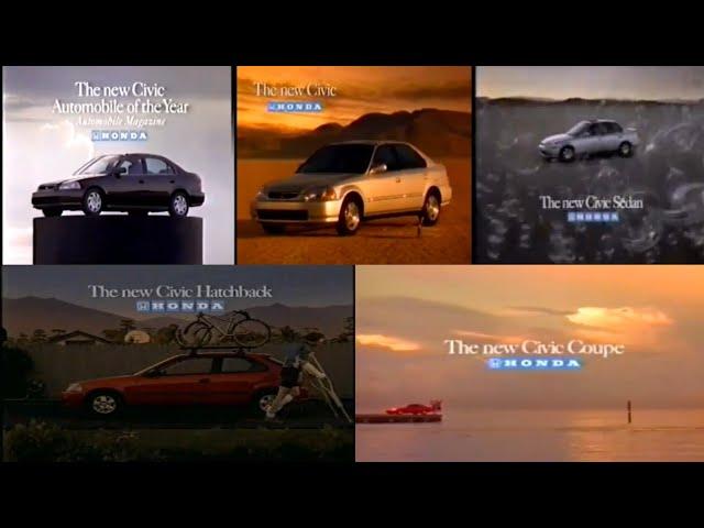 1996 Honda Civic (EK) Commercials