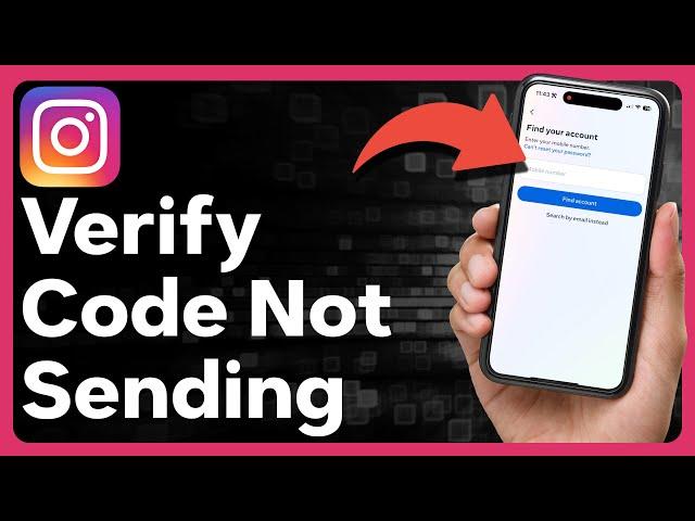 How To Fix Instagram Not Sending Security Code