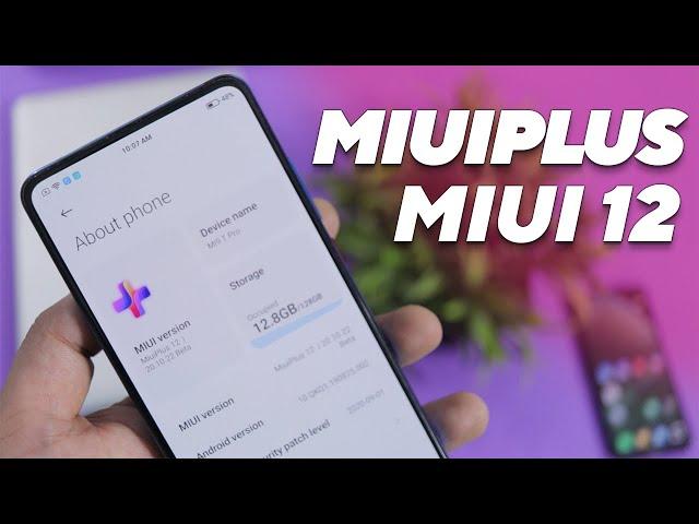 Install New MIUI PLUS MIUI 12 ROM on Redmi Note 8, Redmi K20 Pro & Note 5 Pro