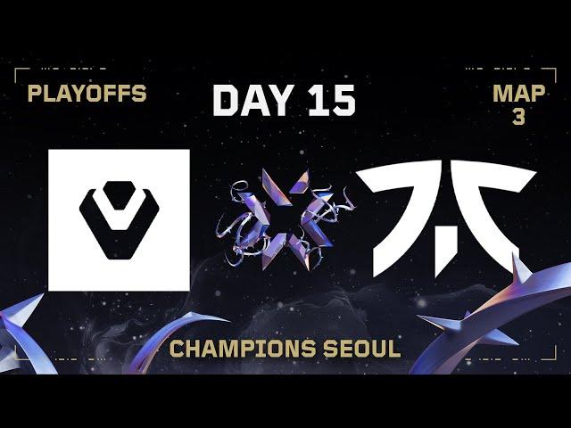 FNC vs. SEN - VALORANT Champions Seoul - Lower Quarterfinals- Map 3