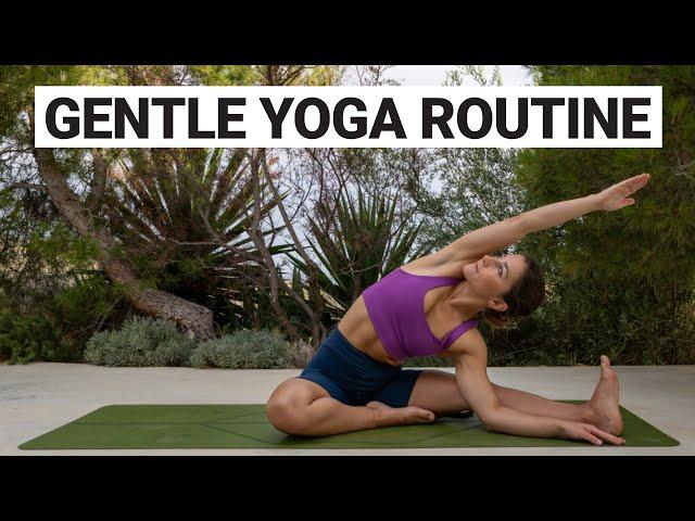 20 Min Gentle Yoga Routine | Beginner Friendly Stretch w/Music