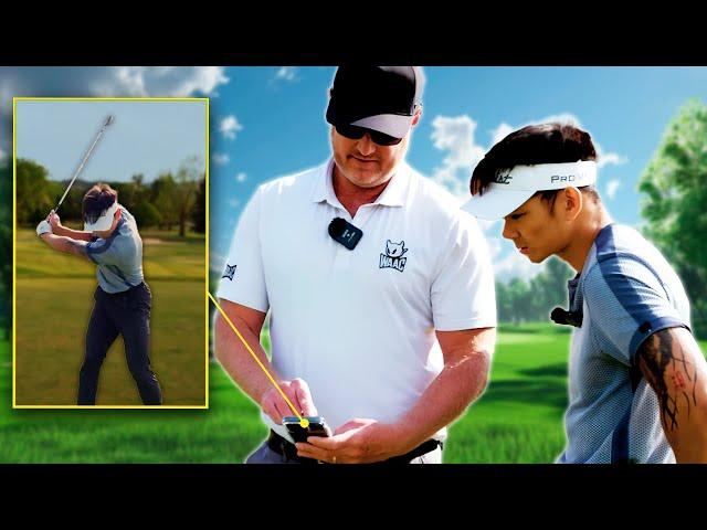 Bryson Dechambeau's Golf Coach Catches This Crucial Mistake And Fixes My Back Swing